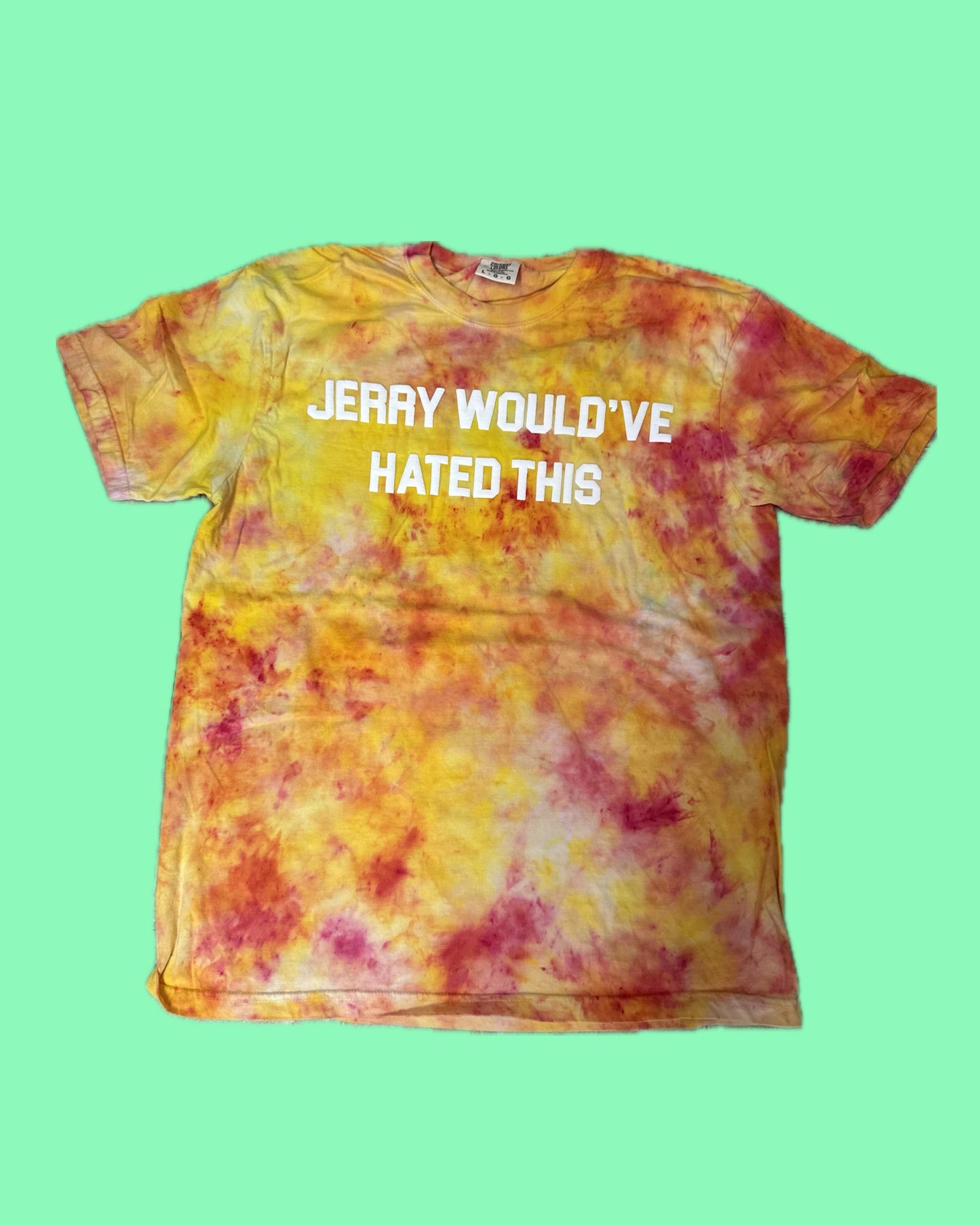 JERRY WOULD'VE HATED THIS Tie Dye T-Shirt - B7 Large