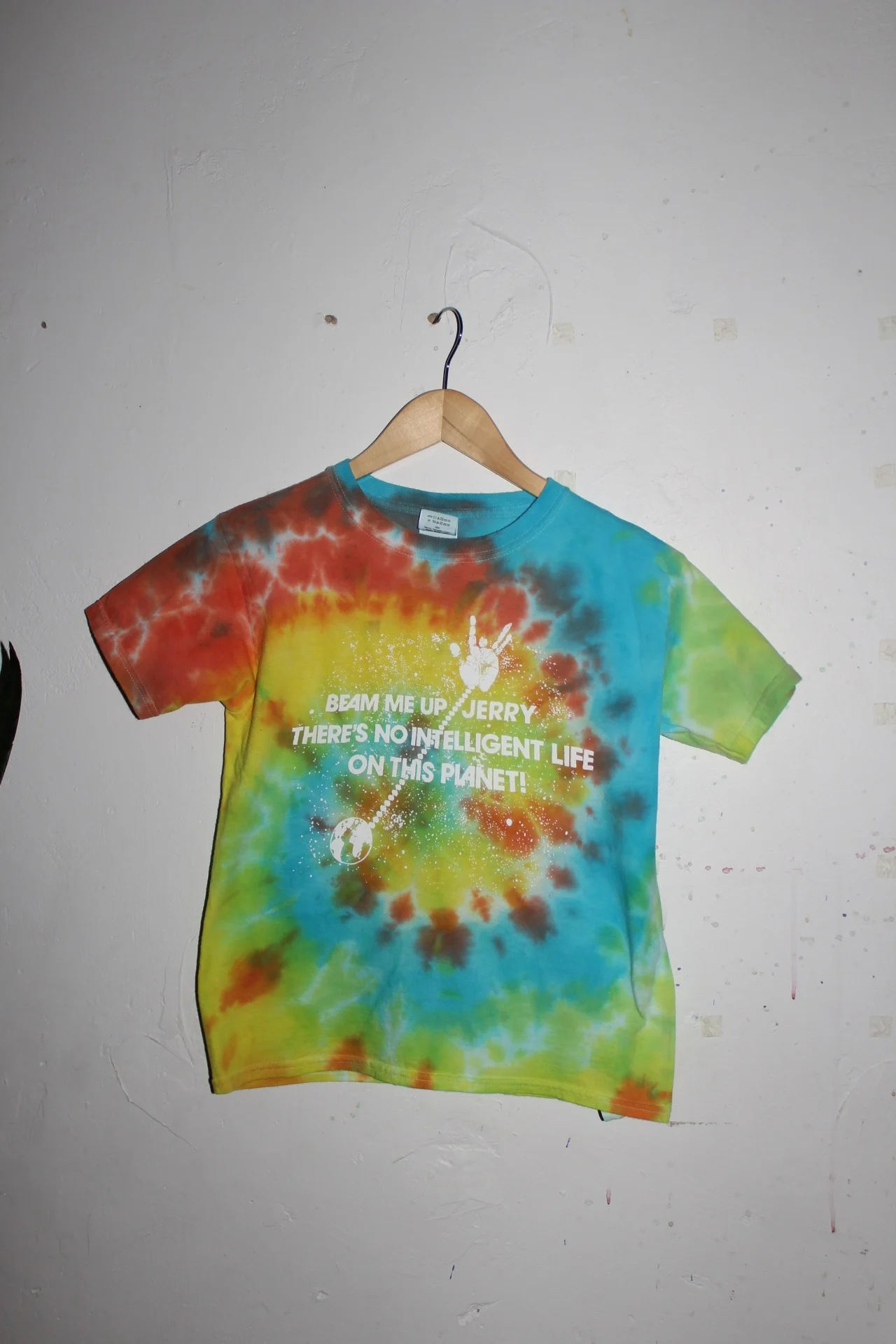 BEAM ME UP JERRY TEE (VINTAGE & UPCYCLED)
