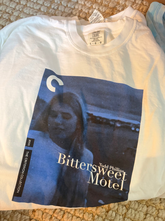 THE BITTERSWEET MOTEL CRITERION TEE WHITE XL