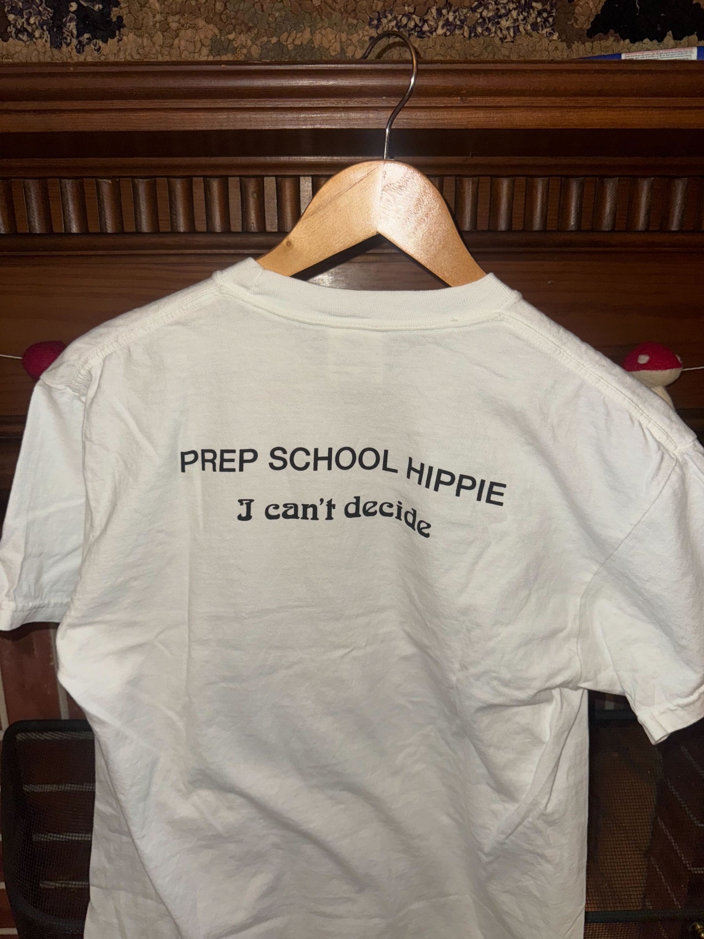 PREP SCHOOL HIPPIE TEE - WHITE